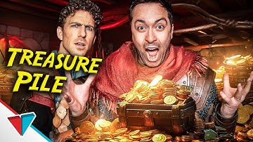 How treasure piles work in games