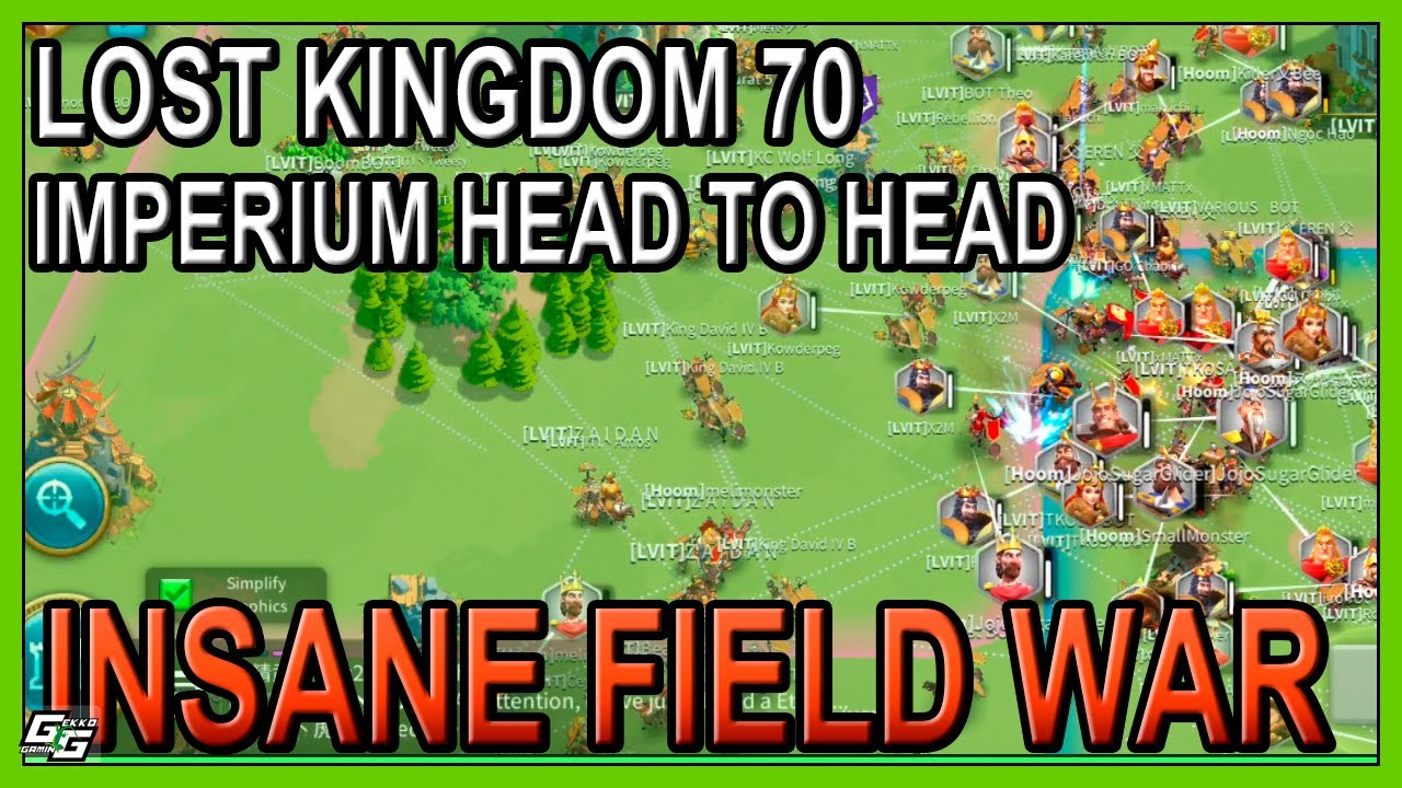 SO MANY FIELD FIGHTS! Lost Kingdom 70 on FIRE Rise of Kingdoms YouTube