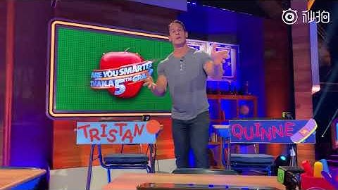 John Cena Filming Are You Smarter Than a 5th Grader