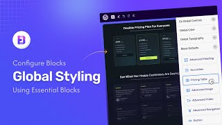 How to Configure Global Styles in Gutenberg Blocks?