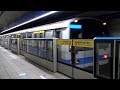 【4K】台北メトロ(台北捷運)板南線321型(シーメンスGTO-VVVF)、341型(シーメンスIGBT-VVVF)到着・発車シーン集 府中駅、台北駅、永春駅にて 2018.12