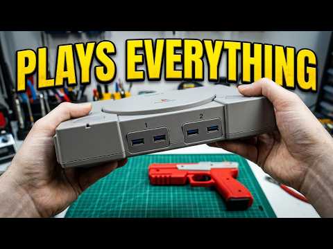 Making Your Own Custom PS1 That Plays Everything!