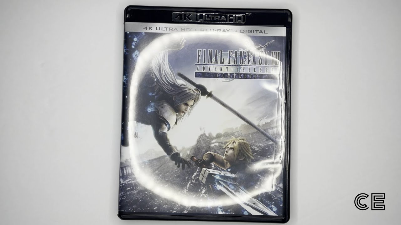 UNBOXING - Final Fantasy VII: Advent Children - Complete 4K - YouTube