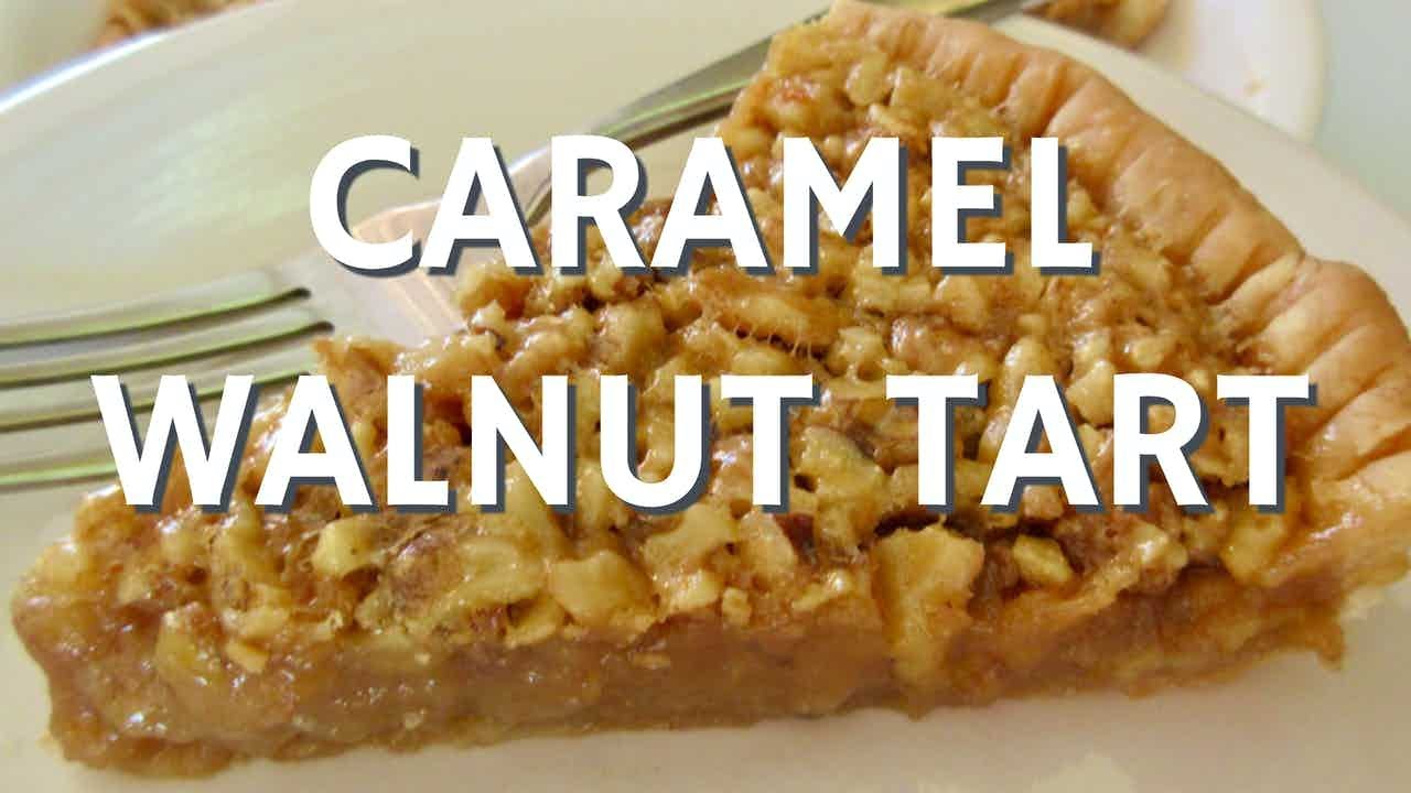 CARAMEL WALNUT TART | Holiday Dessert or Not | DIY for Beginners - YouTube