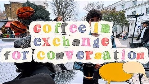 Coffee Exchange — Episode 1: A Stranger Starts It All