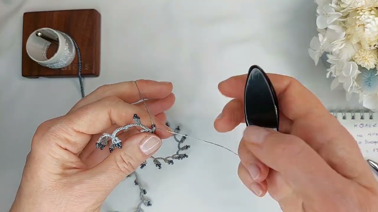 Плетем вместе колье