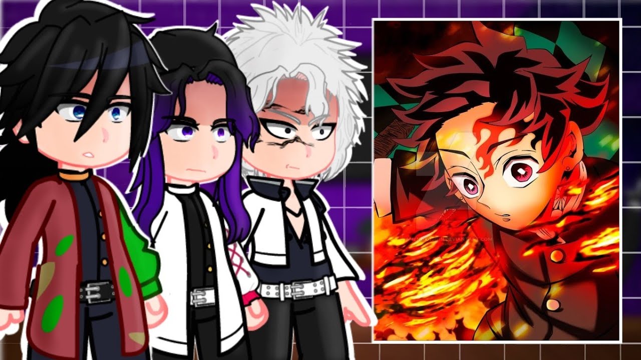 Hashiras React to Tanjiro Kamado || Demon Slayer || - Gacha 🇺🇸/🇧🇷/🇷🇺/🇪🇦 
