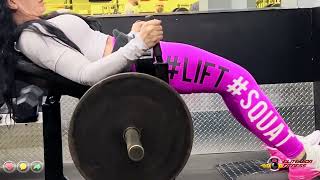 Hip thrust triple contraction 