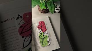 🌿🍃 Beautiful Handmade Bookmark ✨ | Easy Art &amp; Craft Idea#ytshorts #youtubeshorts #explore