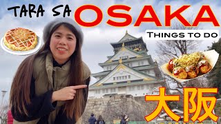 Trip to Osaka, Japan | Japanese Street Food in Dontonbori, Things to do 🇯🇵