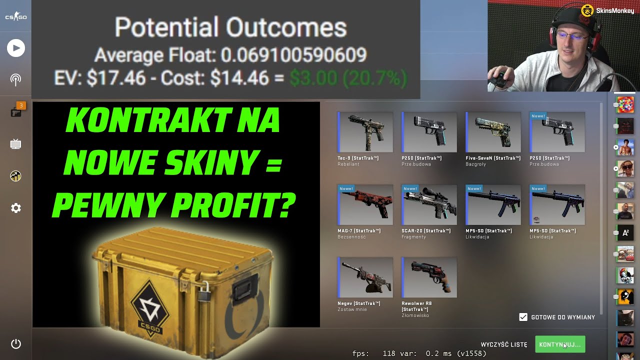 PROFITOWY KONTRAKT na SKINY Z REVOLUTION CASE! SUCHE KONTRAKTY w CS:GO ...