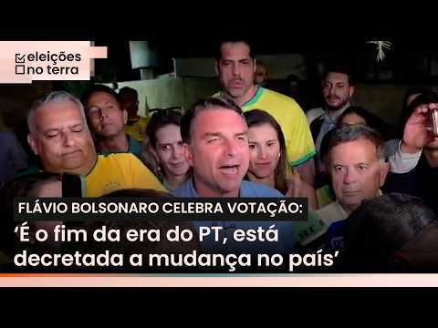 Flávio Bolsonaro says he is ‘satisfied’ with the 1st round results: ‘It’s the end of the PT era’
