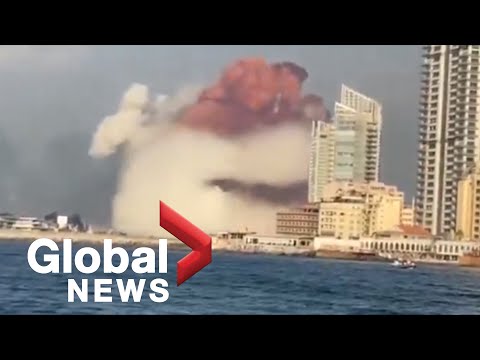 Beirut explosion: Massive blast devastates city's port area