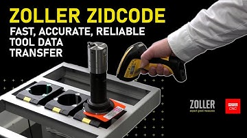 Quick and reliable tool data transfer with zidCode ✅ ZOLLER UK & MTD CNC