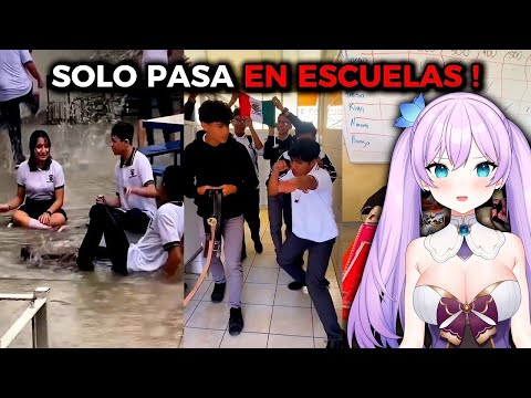 Kyria reacciona a "Cosas que pasan solo en las escuelas"
