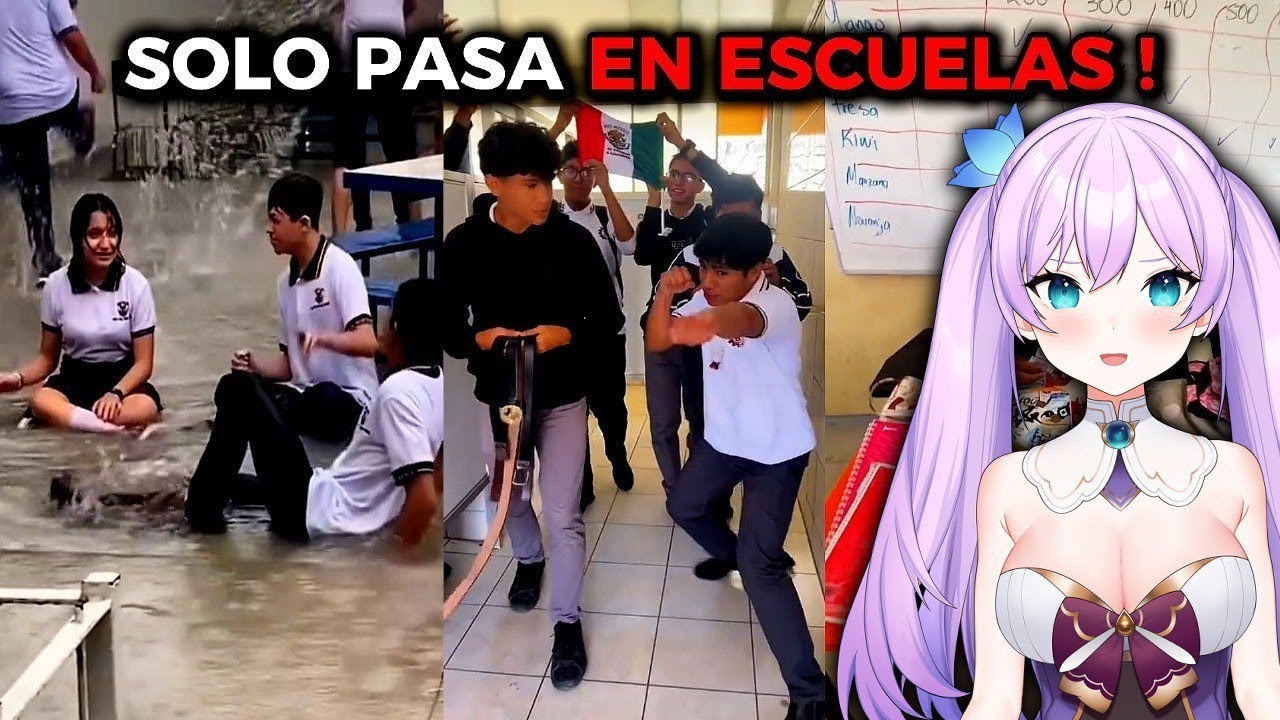 Kyria reacciona a "Cosas que pasan solo en las escuelas"