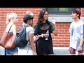 The Obamas help Malia move into Harvard dorm