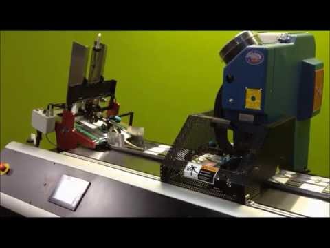 Automated Grommet Machine For Tags and Labels