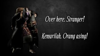 Kata-kata karakter game Resident Evil 4 Indonesia | re4 characters voice line English-Indonesian