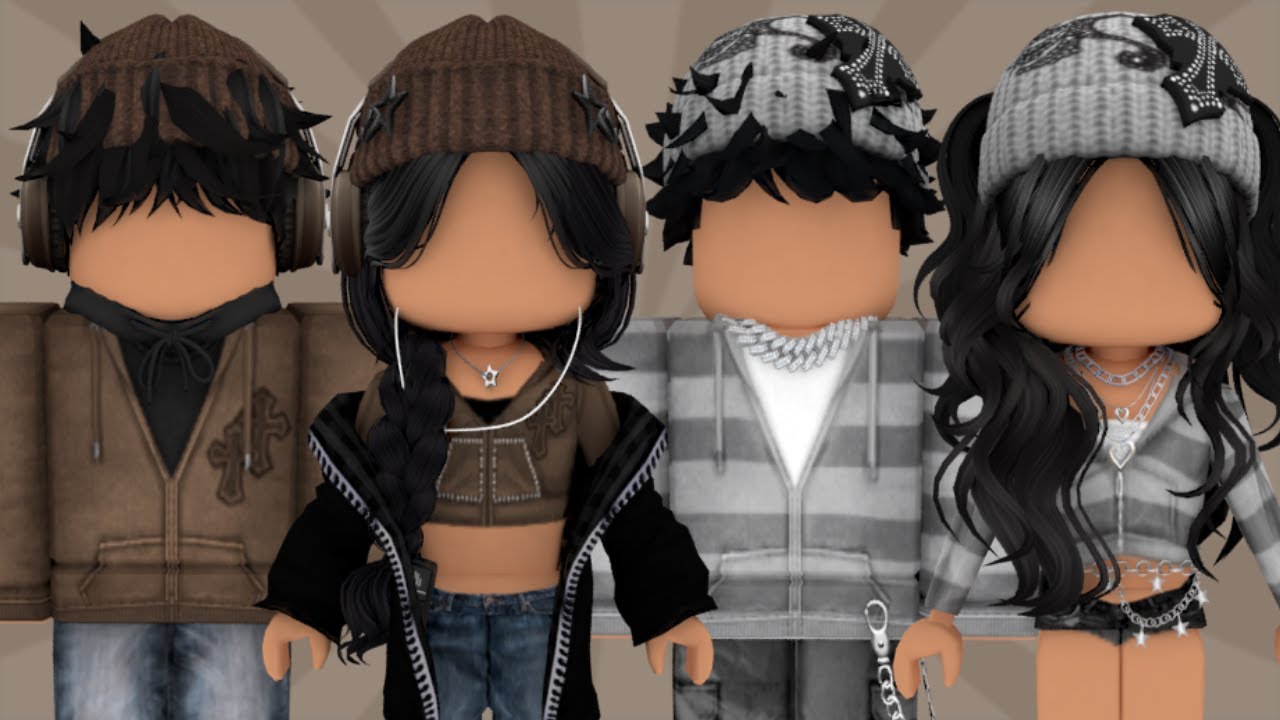 matching y2k roblox outfits w/ CODES and LINKS