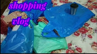 shopping vlog//ghr k liye kuch cheezen lynhibba vlogs