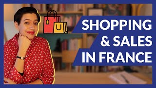 Learn French Vocabulary + French Culture: Sales in France