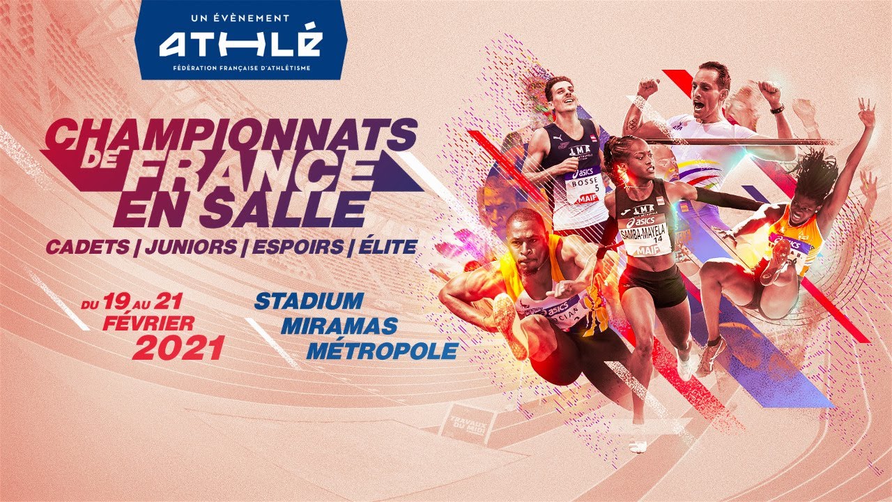 Championnats de France d’athlétisme en salle Elite et jeunes 2021