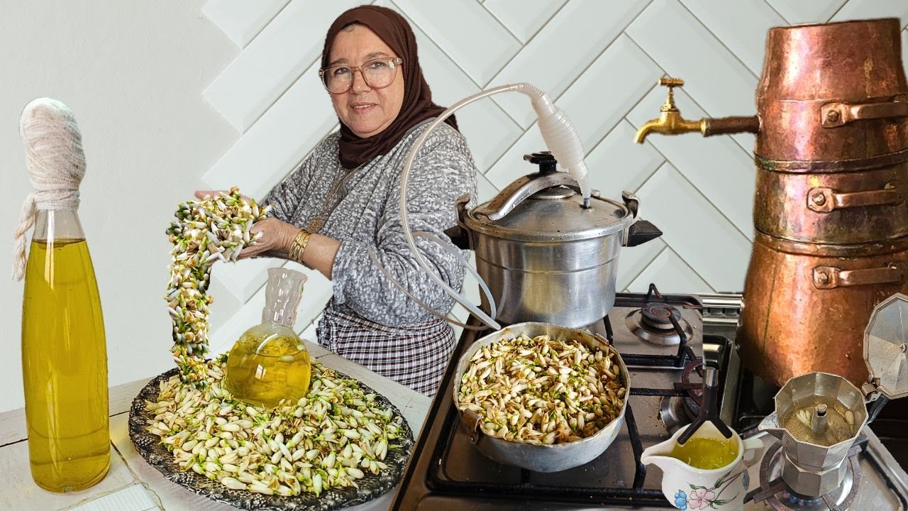 كيفاش تقطري ماء الزهر في المنزل بدون مجهود 🇲🇦 راه دابا وقتو للطعام وللتجميل 👌