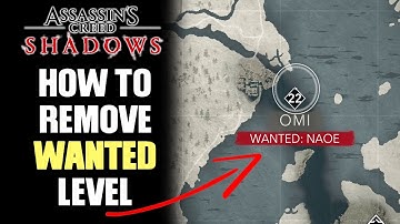 How to remove WANTED level in Assassin