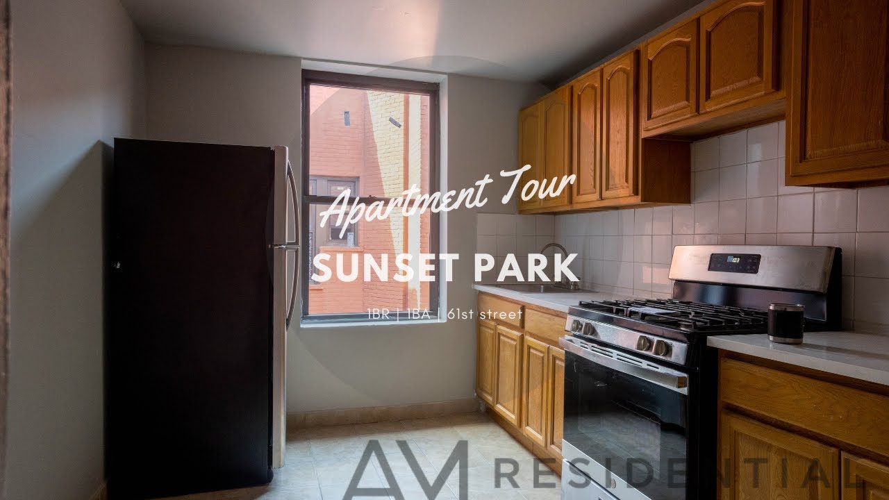 Video Tour One Bedroom Apartment at 61st St, Sunset Park, Brooklyn