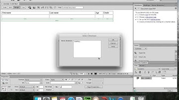 How to Connect Dreamweaver cs6 with Mysql "Php MyAdmin"