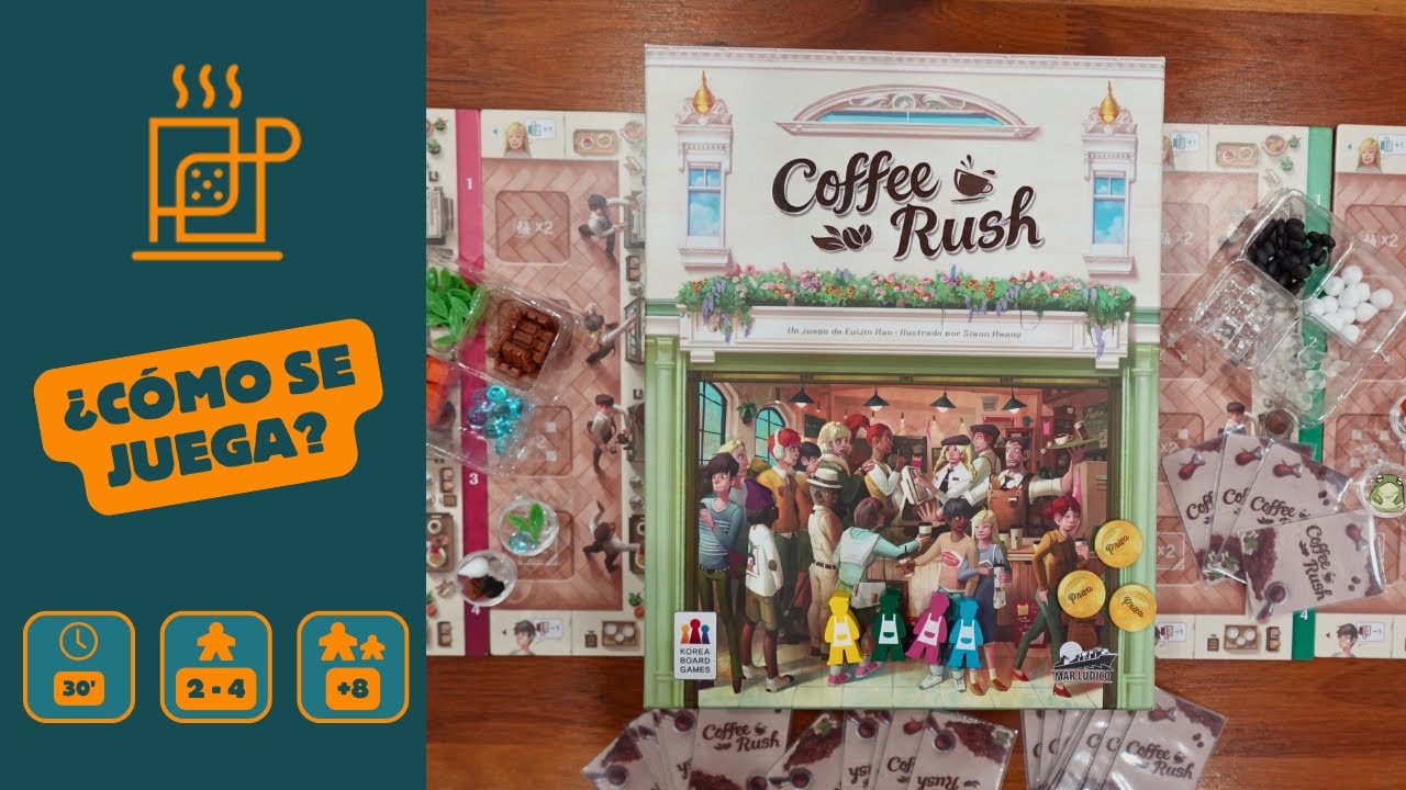 COFFEE RUSH ☕⚡ - TUTORIAL EN 8 MINUTOS ⏱️