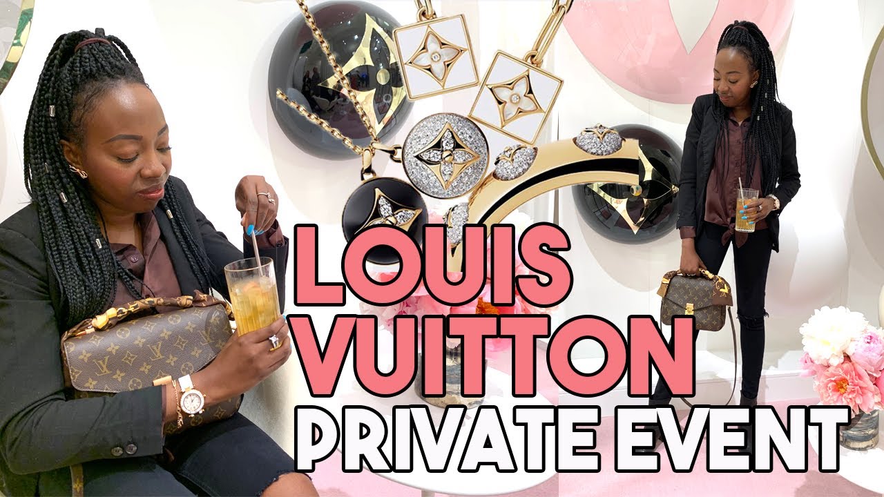 Exclusive Louis Vuitton Event! | Previewing the NEW B Blossom Collection! - YouTube