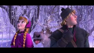 Frozen - Anna meets Olaf for the first time
