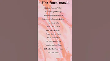 Har Fann Maula Song Lyric Official Song Music Lyrics 