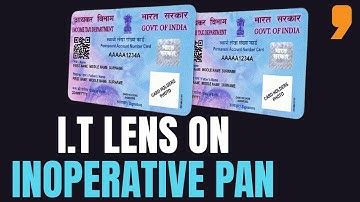 Income Tax News: PAN Card Holders To Furnish Address Proof If Inoperative PAN Not Aadhaar-Linked