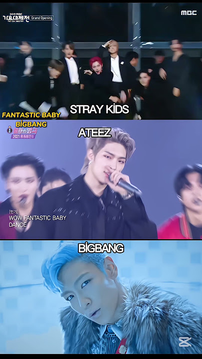 fantastic baby Which group?  #fantasticbaby #ateez #straykids #bigbang #shorts #thanos