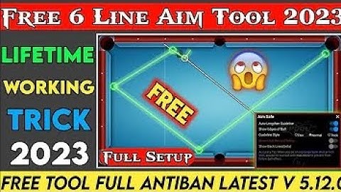8BallPool /6 LINE TOOL FOR FREE  / AIM TOOL FOR FREE / AIM TOOL / 6 LINE TOOL