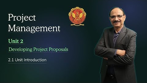 2.1 Introduction to Developing Project Proposals | CE703(B) |