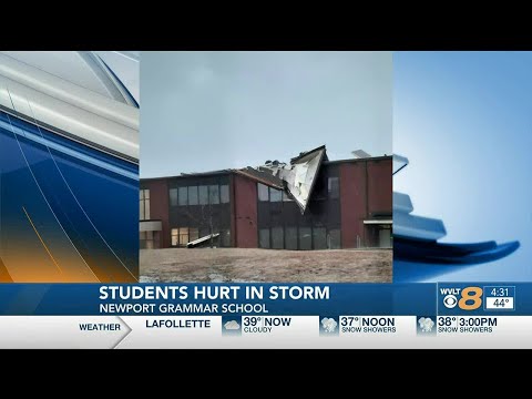Five students receive minor injuries during storms at Newport Grammar School