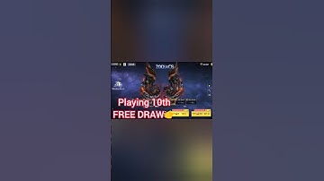 Playing 10th FREE DRAW ZODIACS SERIES Cod Mobile 2024 #shorts #callofdutymobile #codmobile #codm