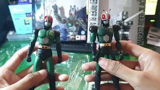 Perbedaan shf kamen rider black rx versi lama  dan baru renewel