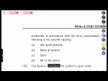 Ca inter Audit Mcq - Booklet 1 Liner Mcq Part-4