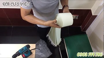 HƯỚNG DẪN LẮP ĐẶT RÈM LÁ DỌC - Hotline 0903.144.786