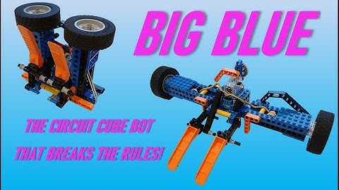 BIG BLUE - The Transforming Circuit Cube Robot that breaks the rules