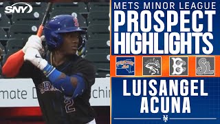 Mets prospect Luisangel Acuna goes 2-4 with two RBI in Syracuse win