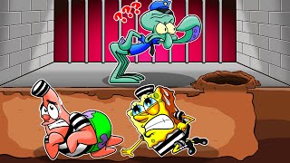 [Animation] Prison Escape Funny Challenge Spongebob  Spongebob Squarepants Full Episode