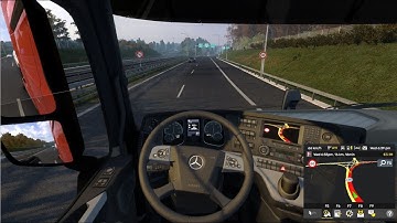 ETS2: Using Head Tracker for the First Time in Euro Truck Simulator 2, PC Gameplay