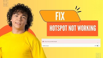Fix Mobile Hotspot Not Working in Windows 10/11 EASILY | We Can’t Set Up Mobile Hotspot Error Solved