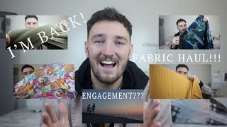 I&#39;m Back | Fabric Haul | Engagement??? | Josh Barnett